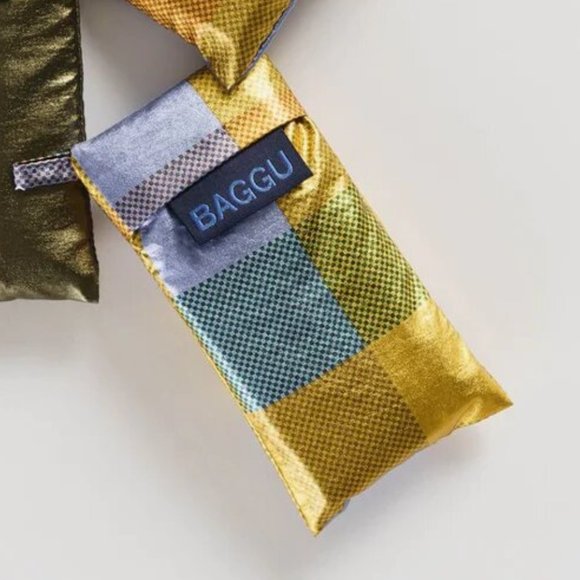 NWOT Wine Baggu - Madras Metallic (Warm Metallics) - Picture 6 of 8